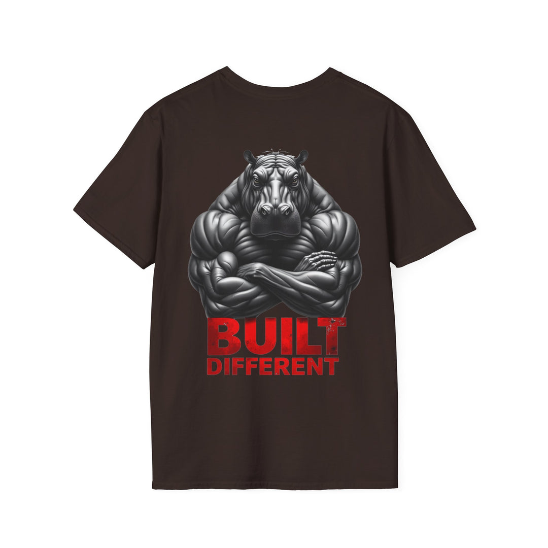 Built Different – Power Hippo T-Shirt