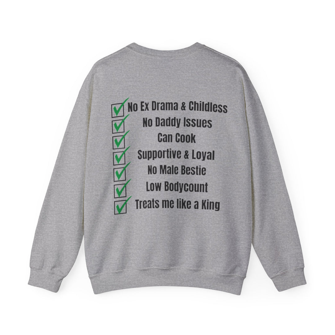 Standards Are Not Only for You – Men’s Sweatshirt