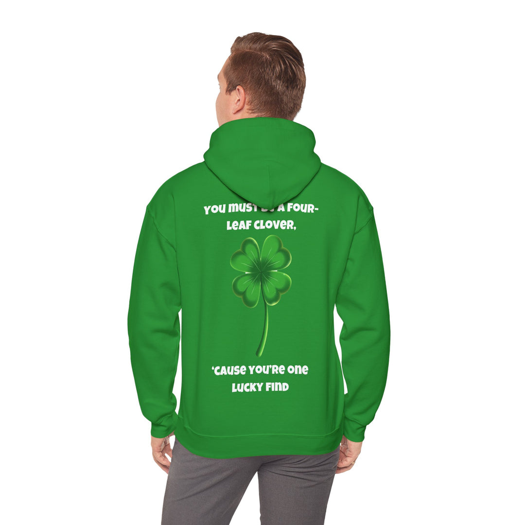 Jij Moet Een Klavertje Vier Zijn – Lucky Find Hoodie