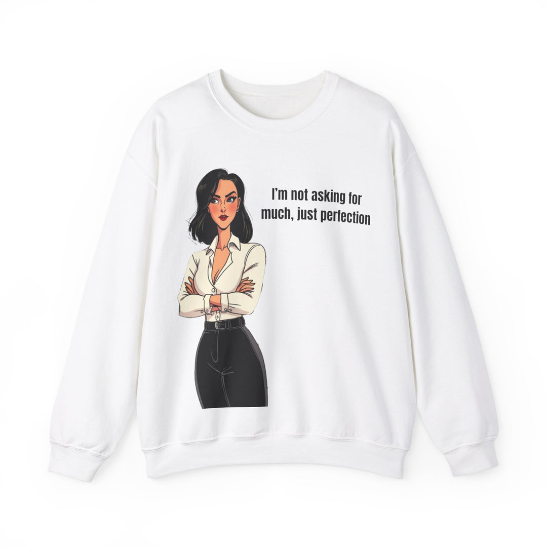 Nicht viel verlangen – Statement Sweatshirt