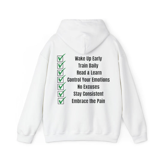 "Discipline is Choosing Between What You Want Now and What You Want Most" – Men´s Hoodie