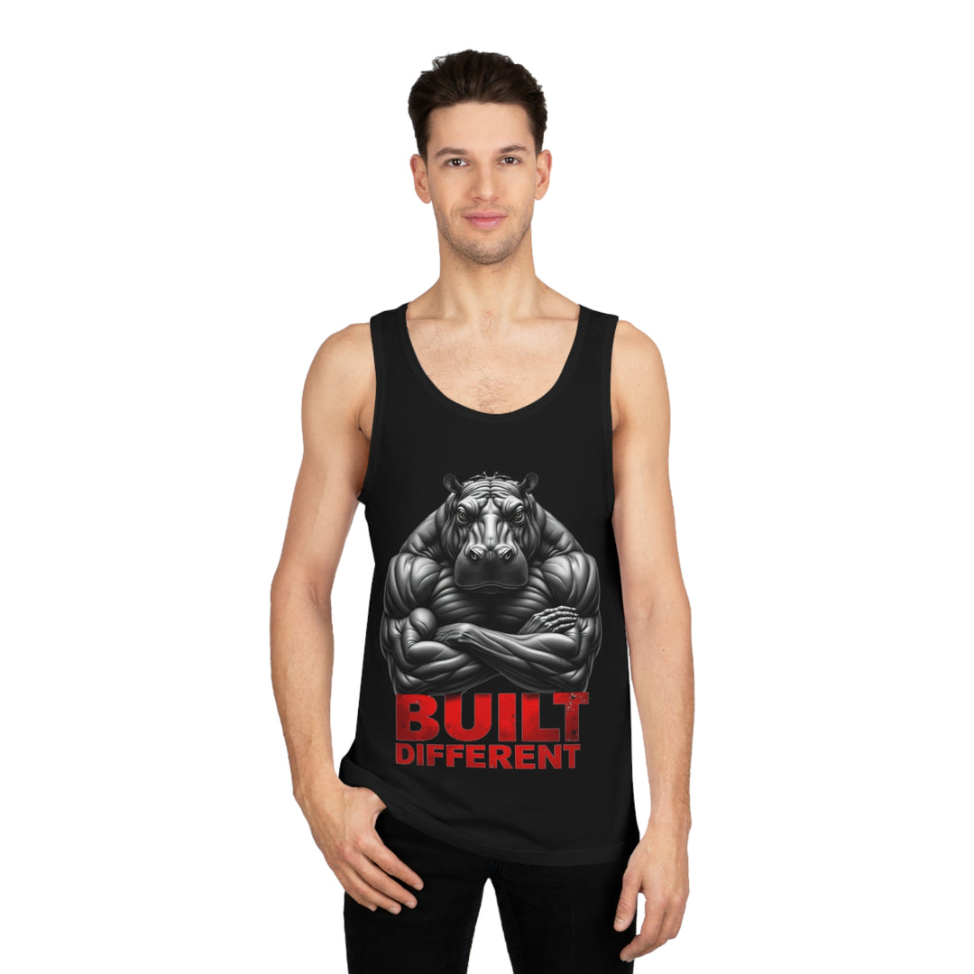 Built Different – Power Hippo Tank Top