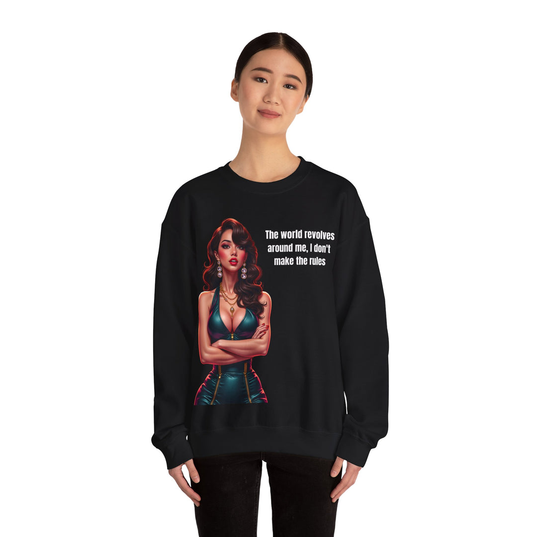 The World Revolves Around Me – Women’s Sweatshirt