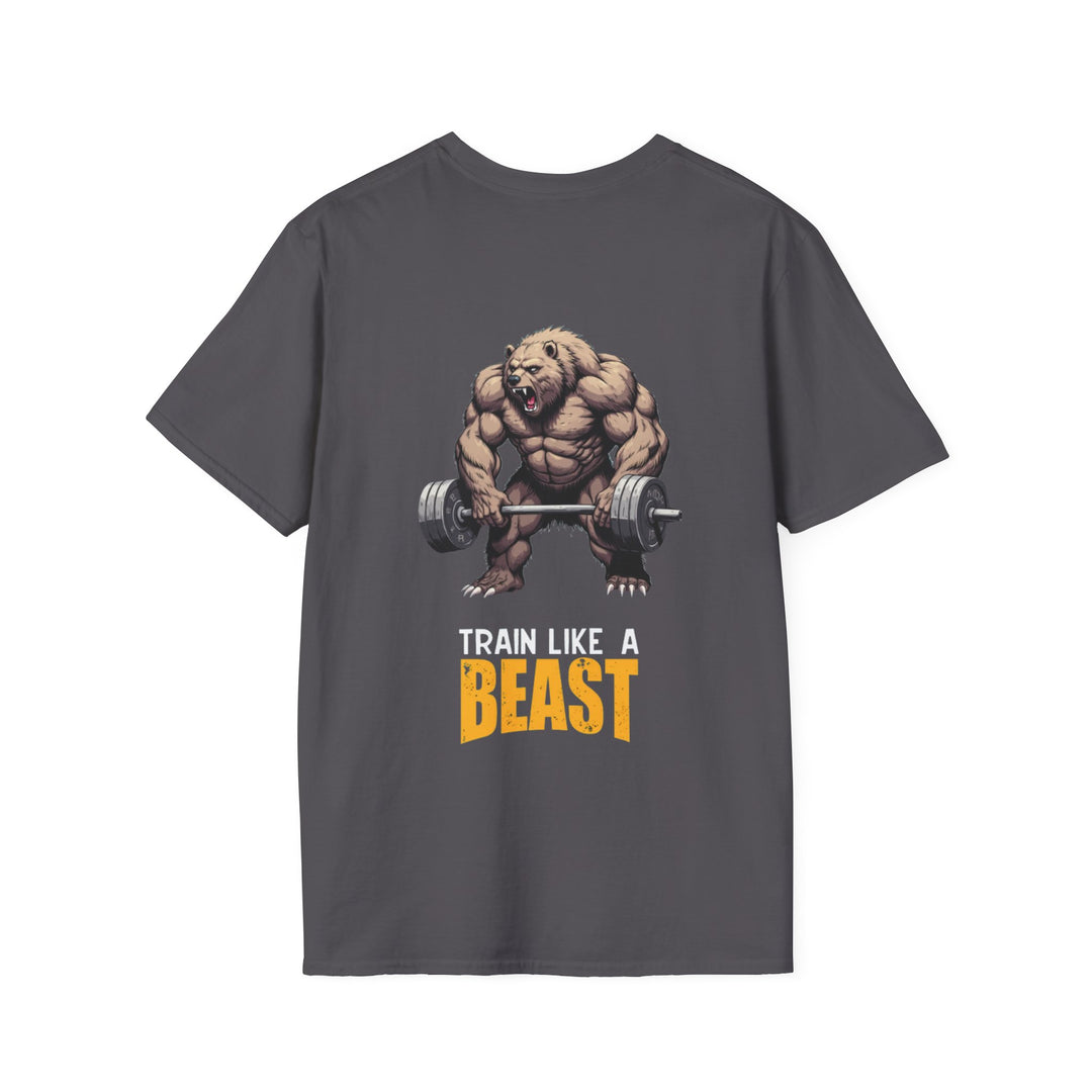 Train Like a Beast – Gym Warrior T-Shirt