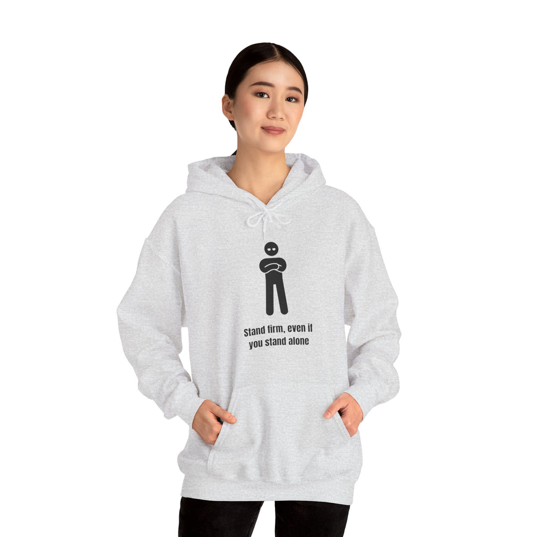 Stand Firm Hoodie – Kracht in eenzaamheid