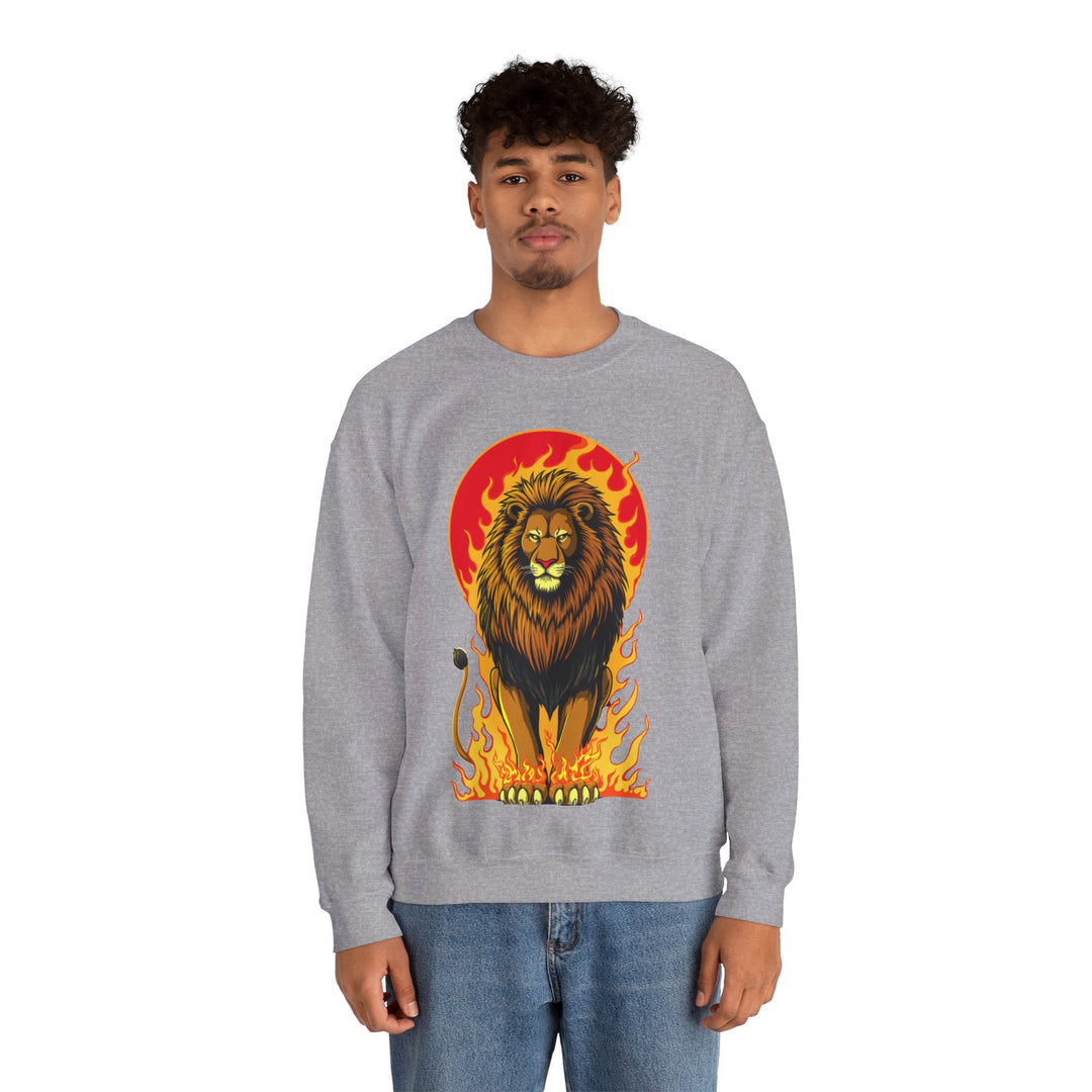 Leo Zodiac – Onverschrokken &amp; Vurig Sweatshirt 