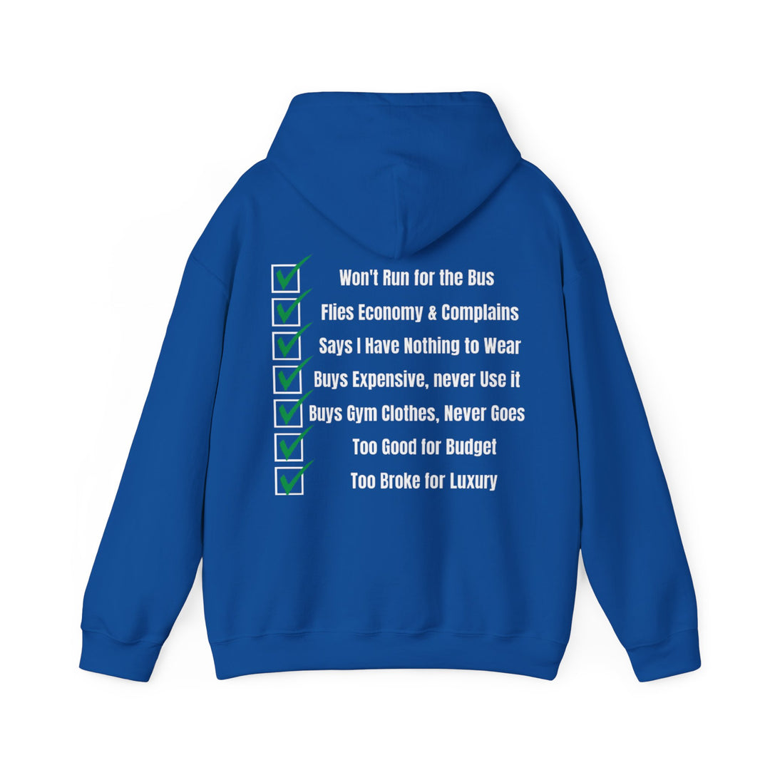 Spending Priorities – Men’s Hoodie