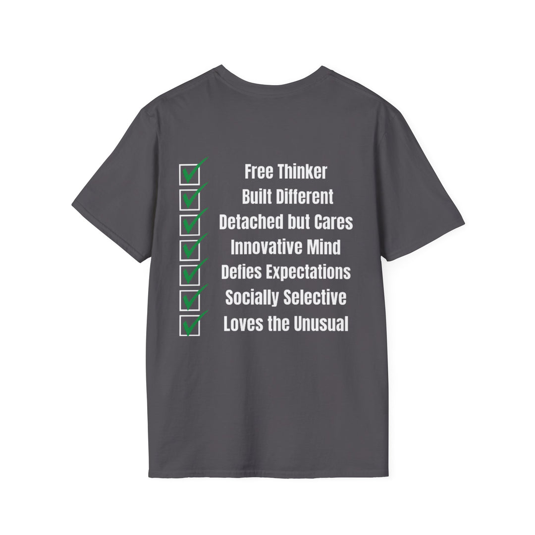 Aquarius Zodiac – Free Thinker & Visionary Spirit T-Shirt