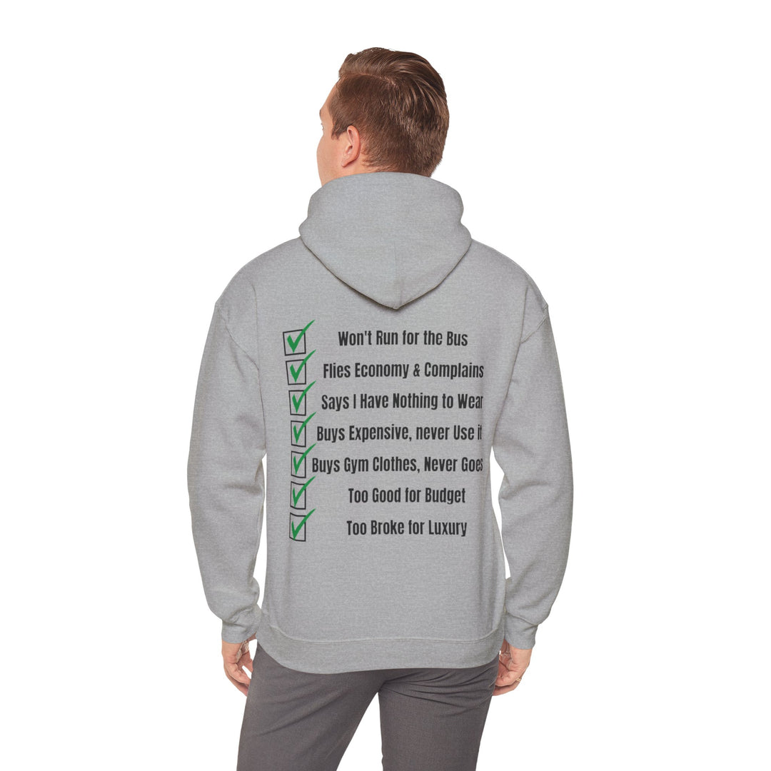 Spending Priorities – Men’s Hoodie