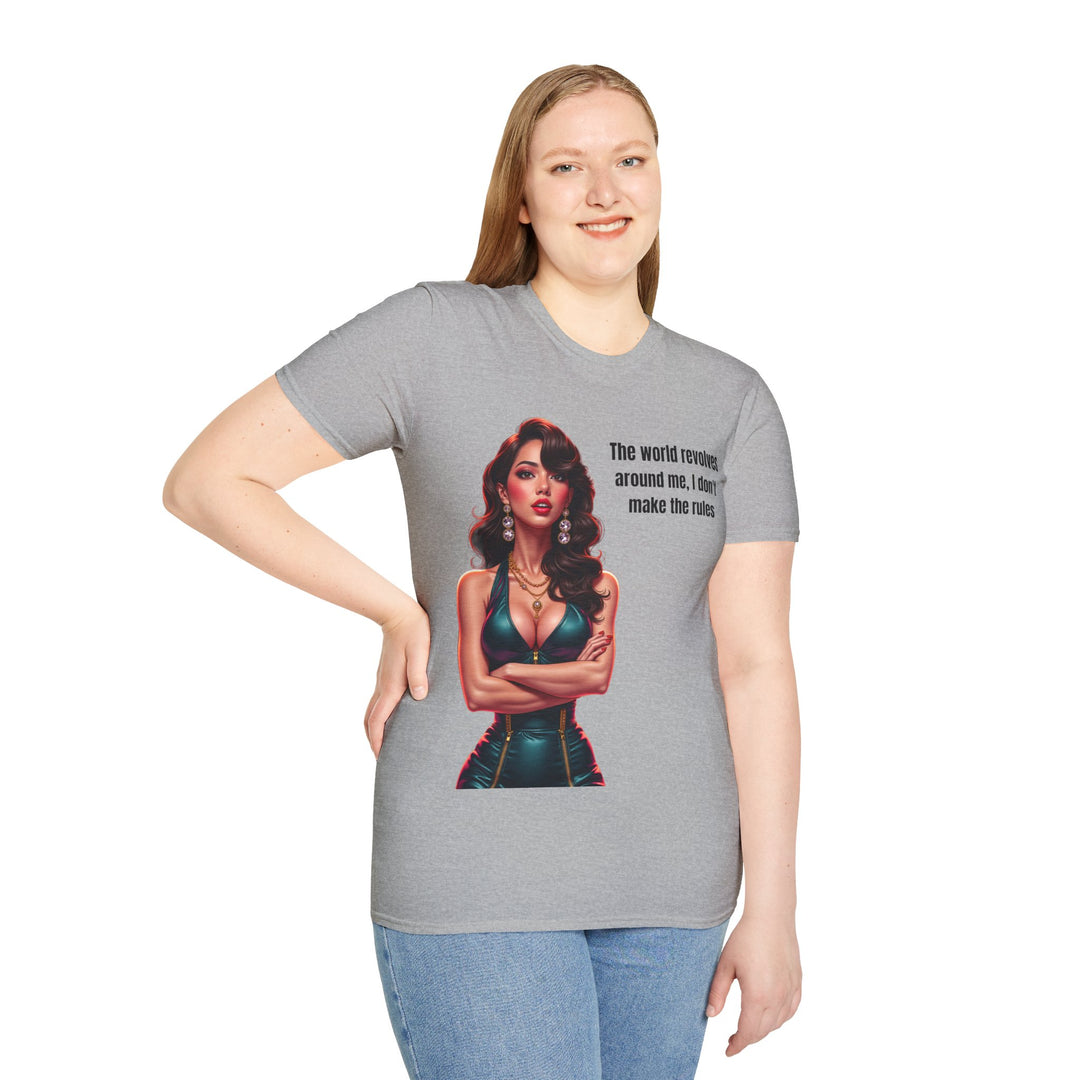 De wereld draait om mij – Dames T-shirt