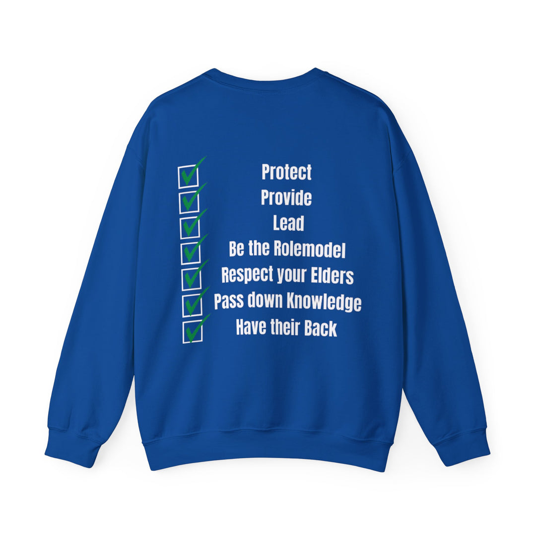 "A Real Man Protects His Own" – Men's  Sweatshirt