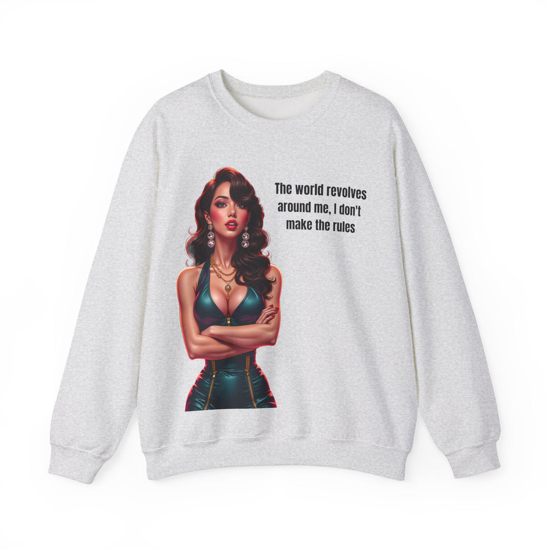 The World Revolves Around Me – Women’s Sweatshirt