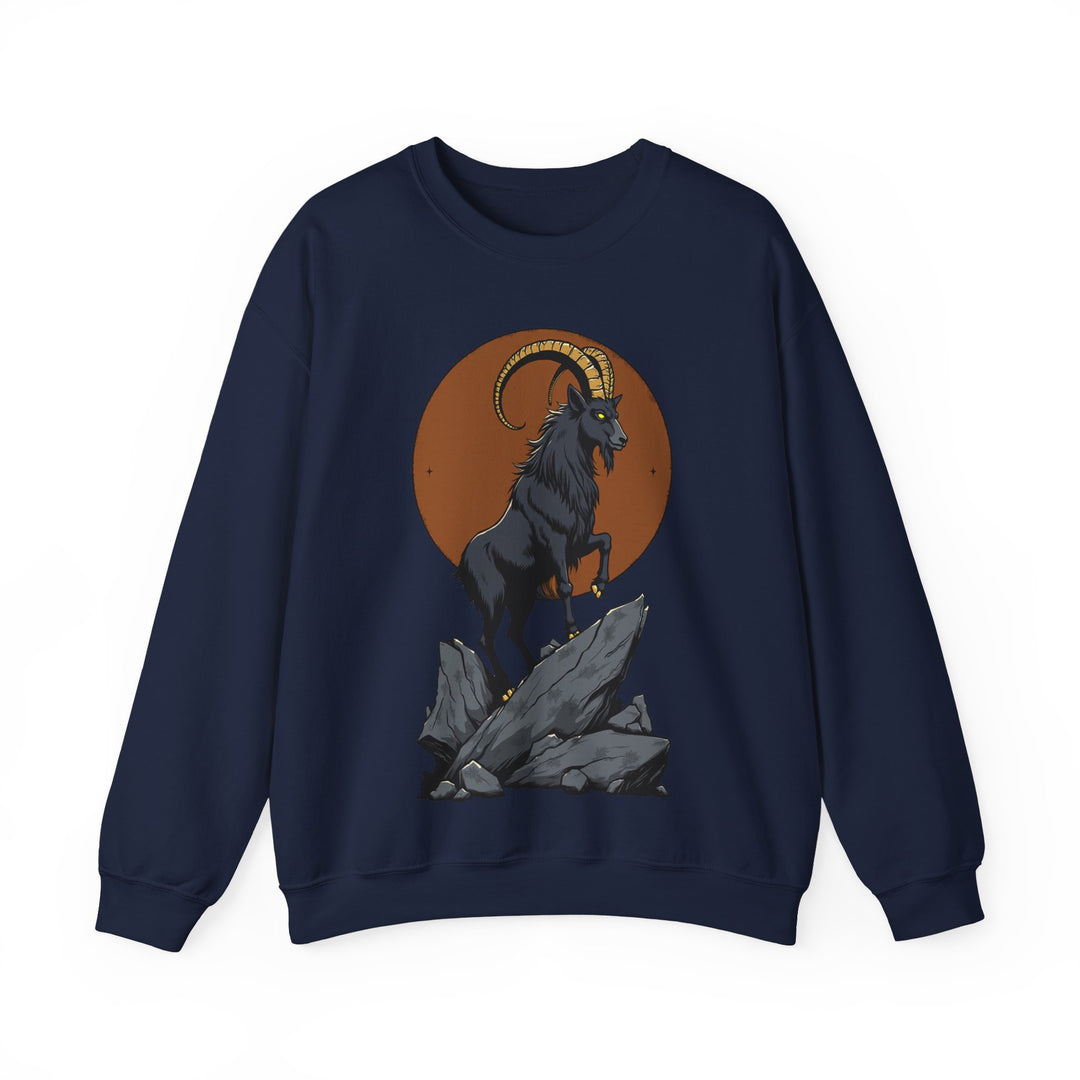 Sweatshirt mit Sternzeichen Steinbock – Ehrgeizig, entschlossen und belastbar