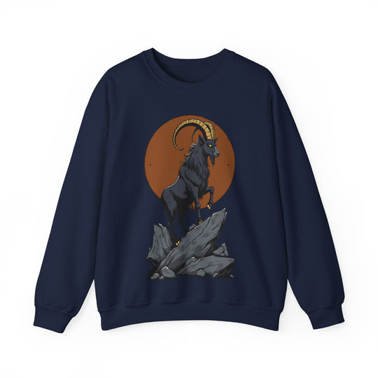 Sweatshirt mit Sternzeichen Steinbock – Ehrgeizig, entschlossen und belastbar