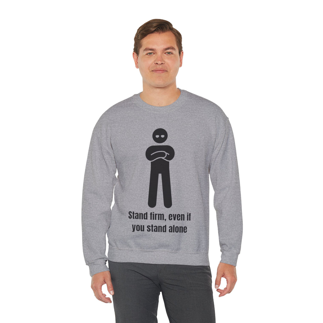 Stand Firm Sweatshirt – Strength in Solitude