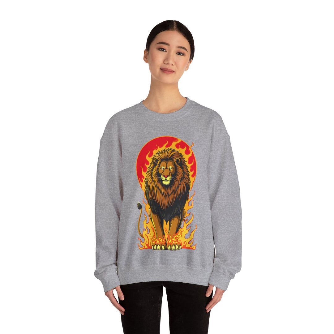 Leo Zodiac – Furchtloses und feuriges Sweatshirt