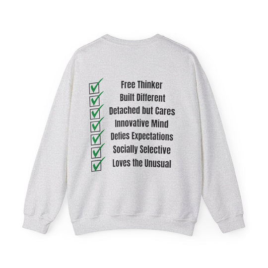 Aquarius Zodiac – Free Thinker & Visionary Spirit Sweatshirt