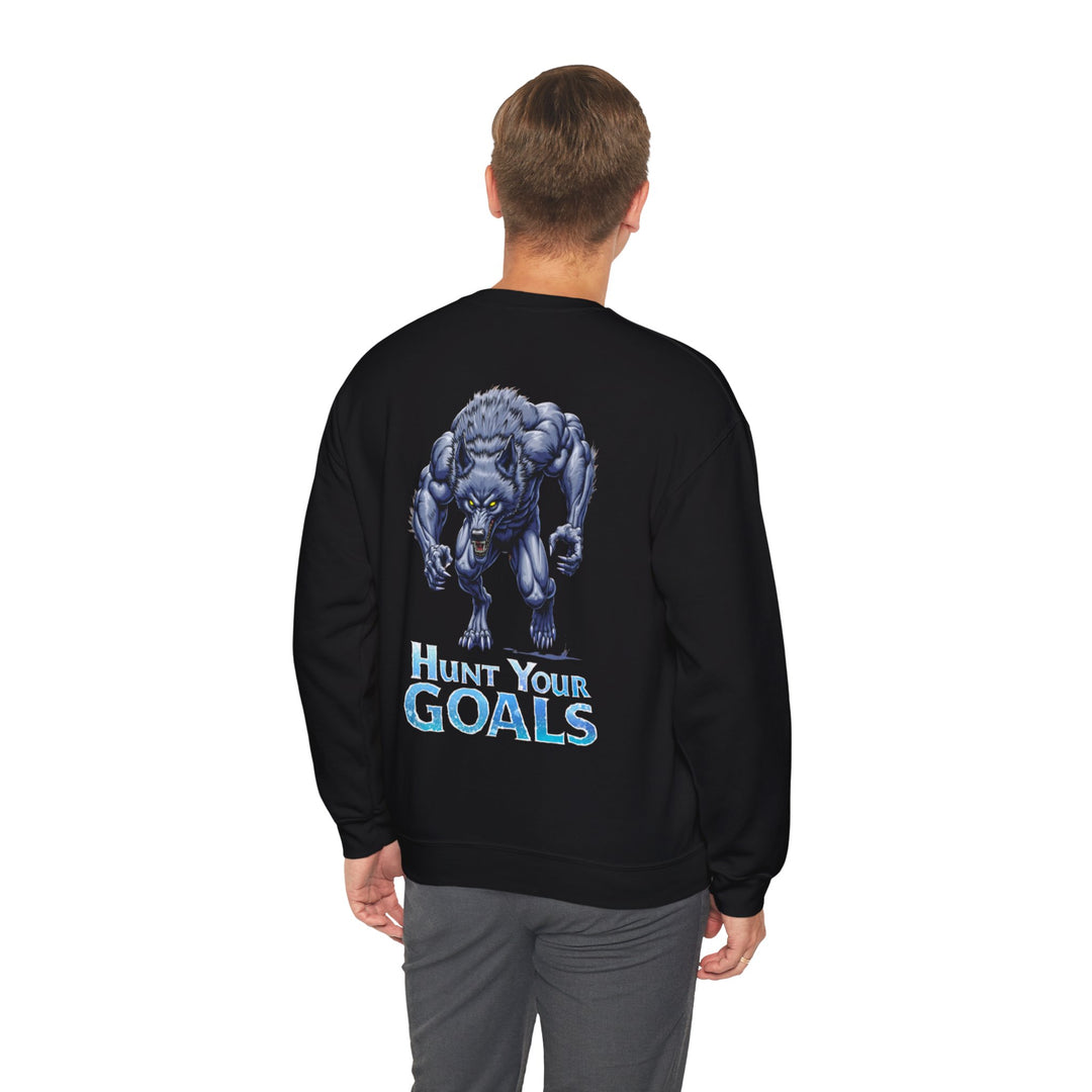 Jage deine Ziele – Wolf Power Sweatshirt