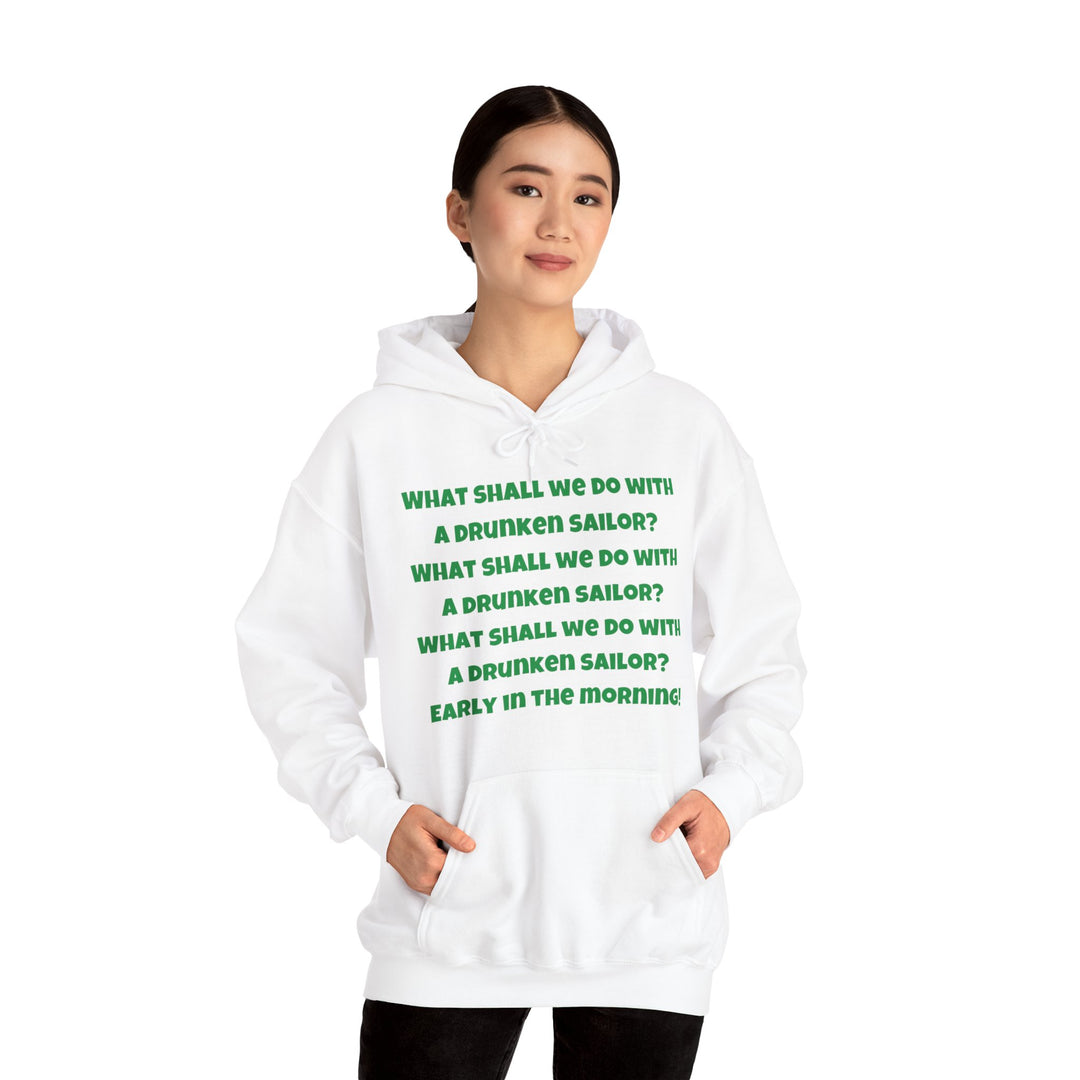 Regenbooggouden hoodie – St. Patrick's Day-plezier en feestelijkheid