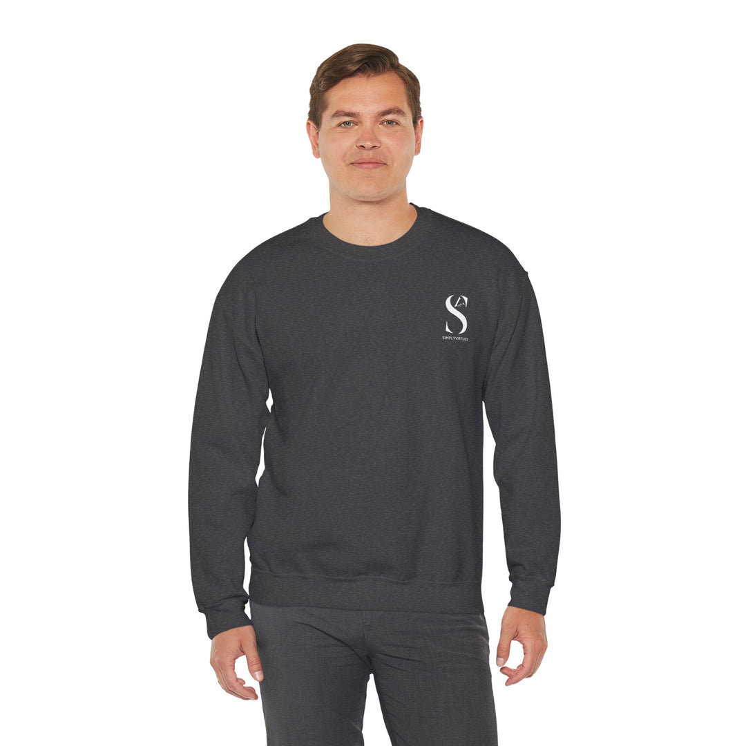 Hören Sie nie auf zu mahlen – Shark Power Sweatshirt