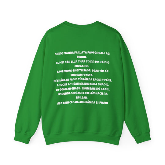 Irish Pride Sweatshirt – Mutig, betrunken &amp; patriotisch