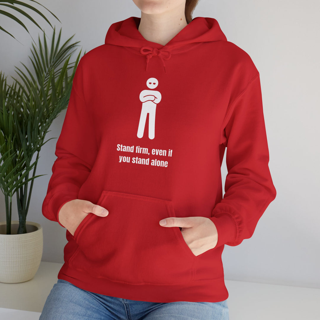 Stand Firm Hoodie – Kracht in eenzaamheid