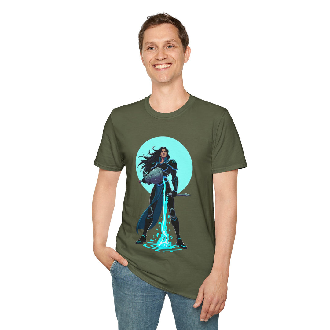 Aquarius Zodiac – Free Thinker & Visionary Spirit T-Shirt