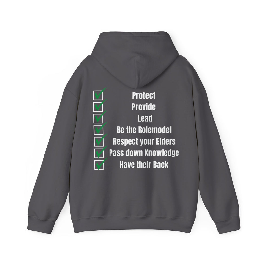 "A Real Man Protects His Own" – Men's Hoodie