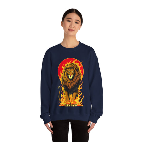 Leo Zodiac – Furchtloses und feuriges Sweatshirt