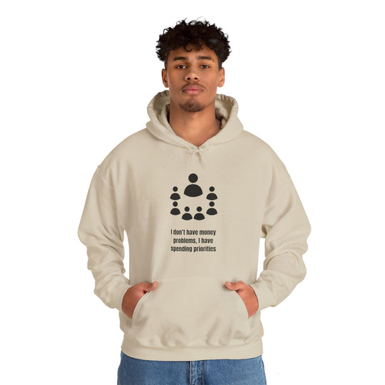 Spending Priorities Hoodie – Money Moves with a Twist