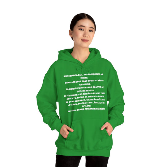 Irish Today, Hungover Tomorrow Hoodie – Omarm de St. Paddy's Spirit!