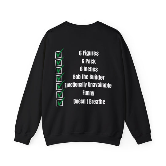 Niet veel vragen – Statement Sweatshirt