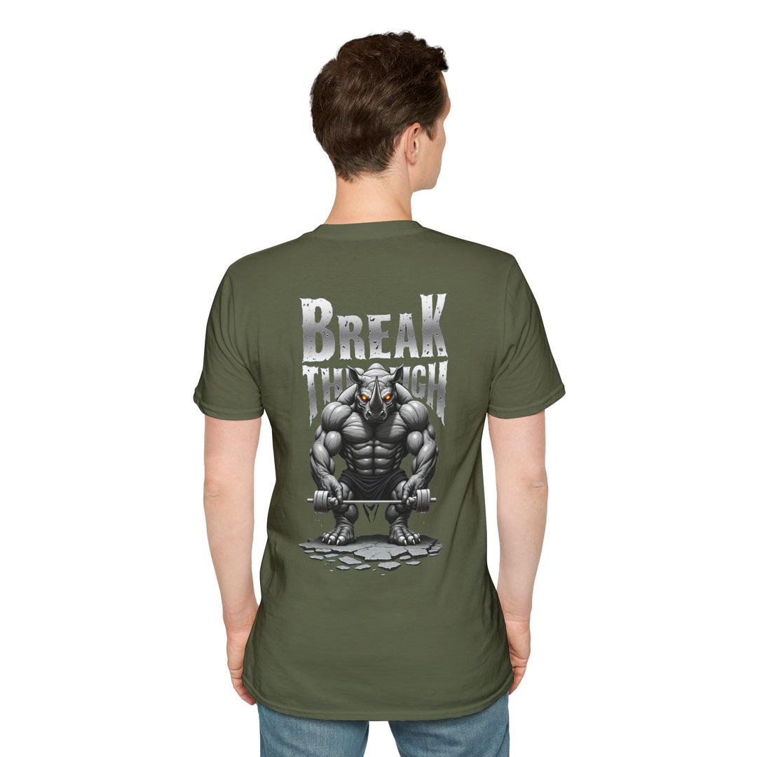 Break Through – Rhino Power T-Shirt