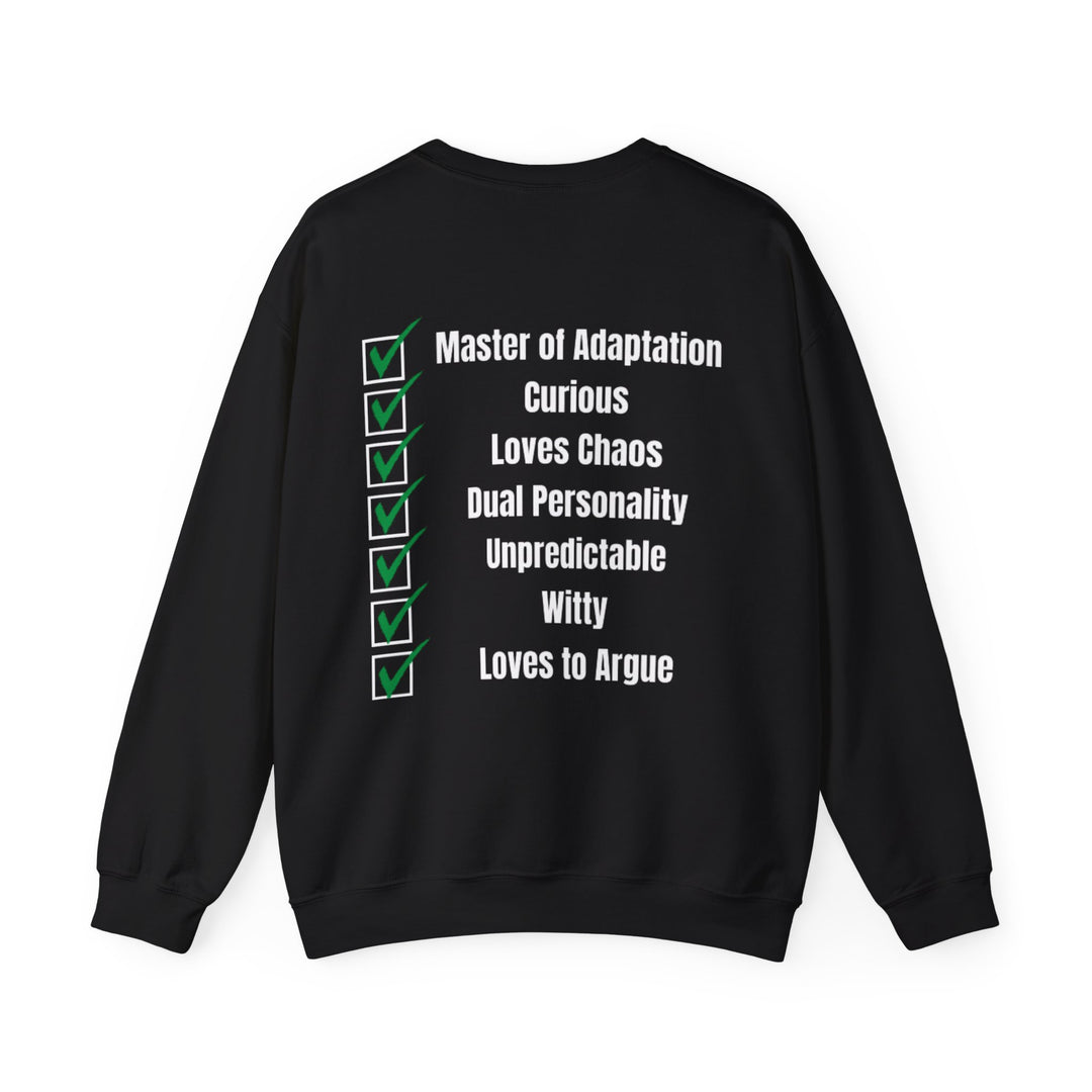 Tweelingen Zodiac – Geestig, Aanpasbaar &amp; Altijd het Leven van het Feest Sweatshirt