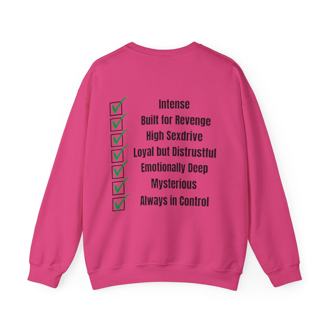 Scorpio Zodiac – Mysterious, Intense & Unstoppable Sweatshirt