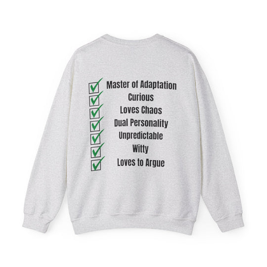 Gemini Zodiac – Witty, Adaptable & Always the Life of the Party Sweatshirt