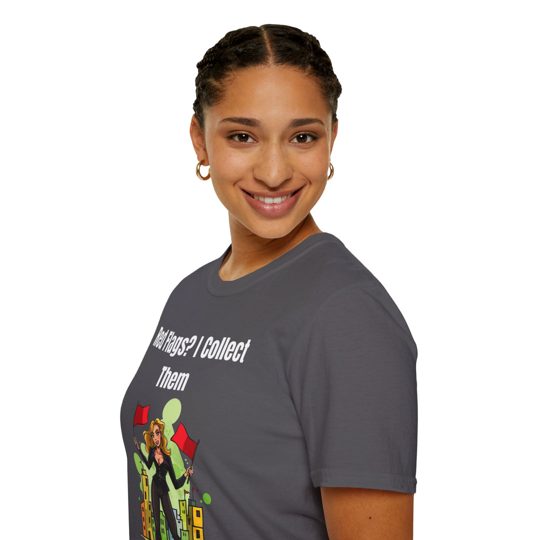 Red Flags? I Collect Them – Women’s Statement T-Shirt