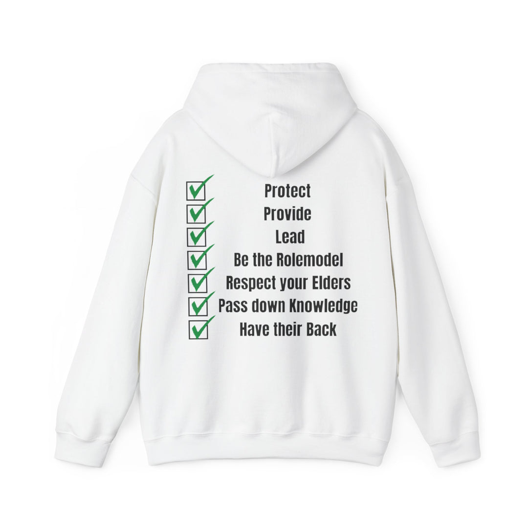 "A Real Man Protects His Own" – Men's Hoodie