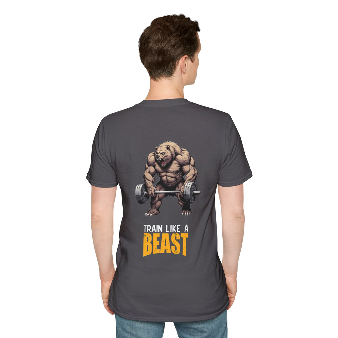 Train Like a Beast – Gym Warrior T-Shirt