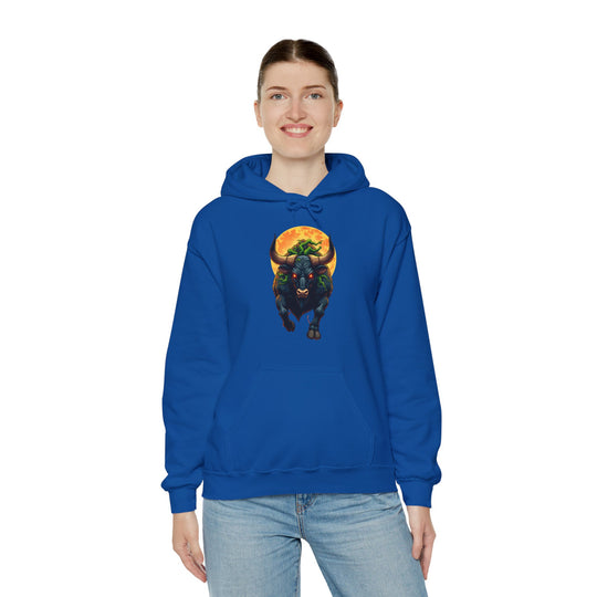 Stier Zodiac – Geaard, Sterk en Onwrikbaar Hoodie