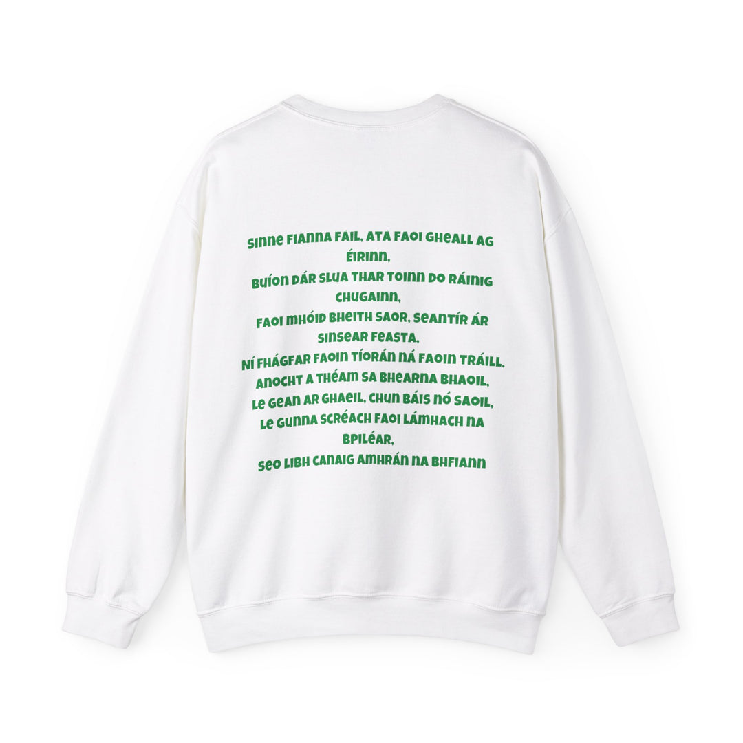 Irish Pride Sweatshirt – Mutig, betrunken &amp; patriotisch