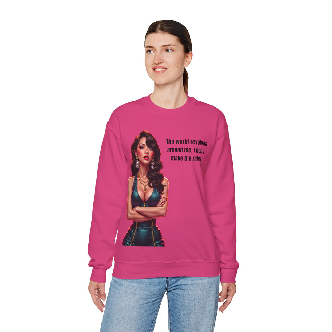 The World Revolves Around Me – Women’s Sweatshirt