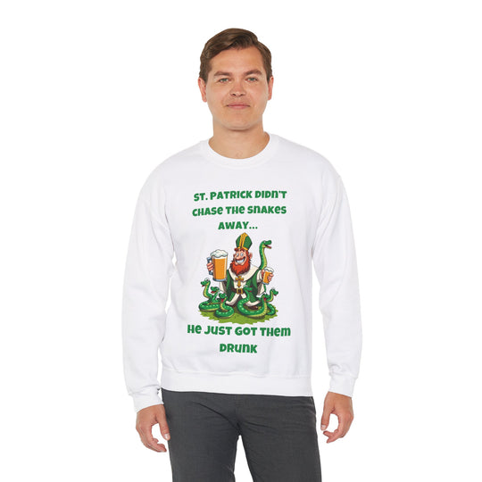 Drunk Snakes Sweatshirt – St. Patrick’s Day with a Twist