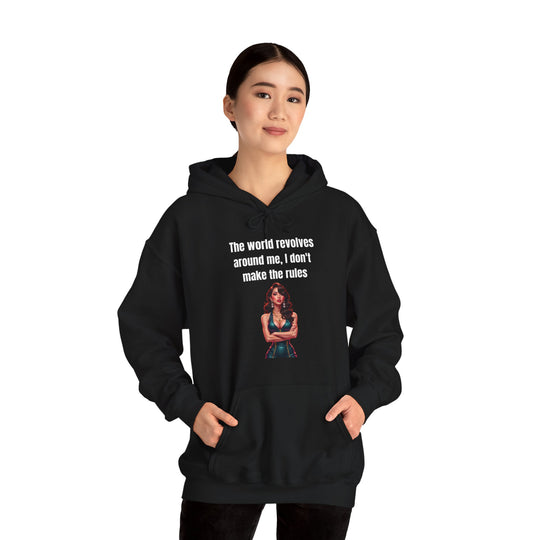 Die Welt dreht sich um mich – Damen Hoodie