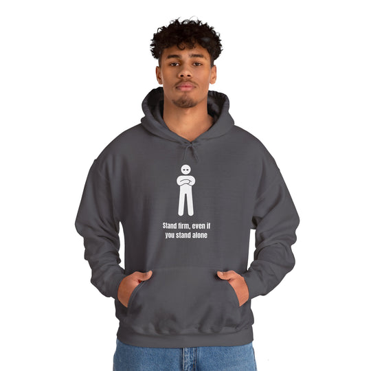 Stand Firm Hoodie – Strength in Solitude