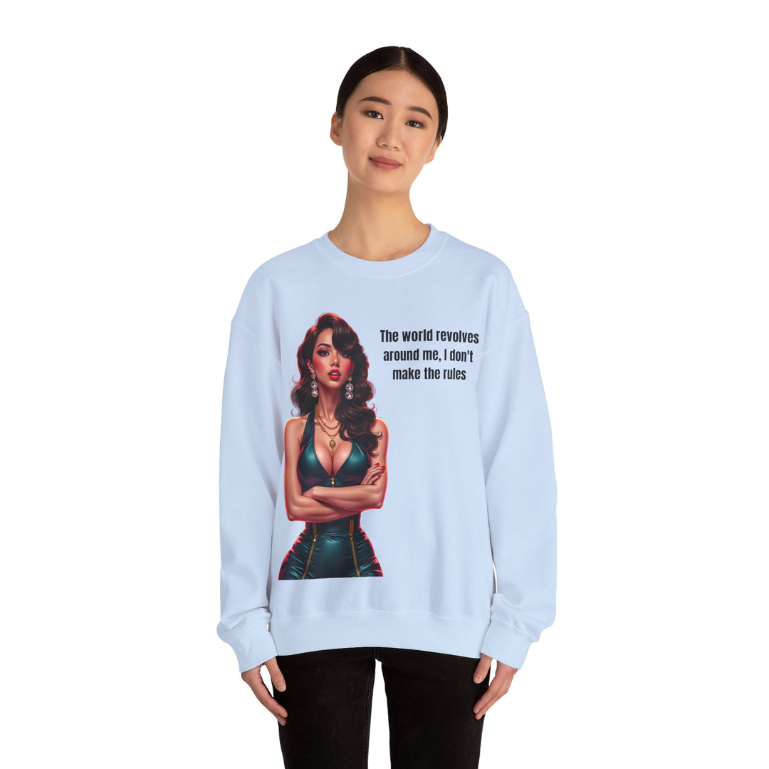 The World Revolves Around Me – Women’s Sweatshirt