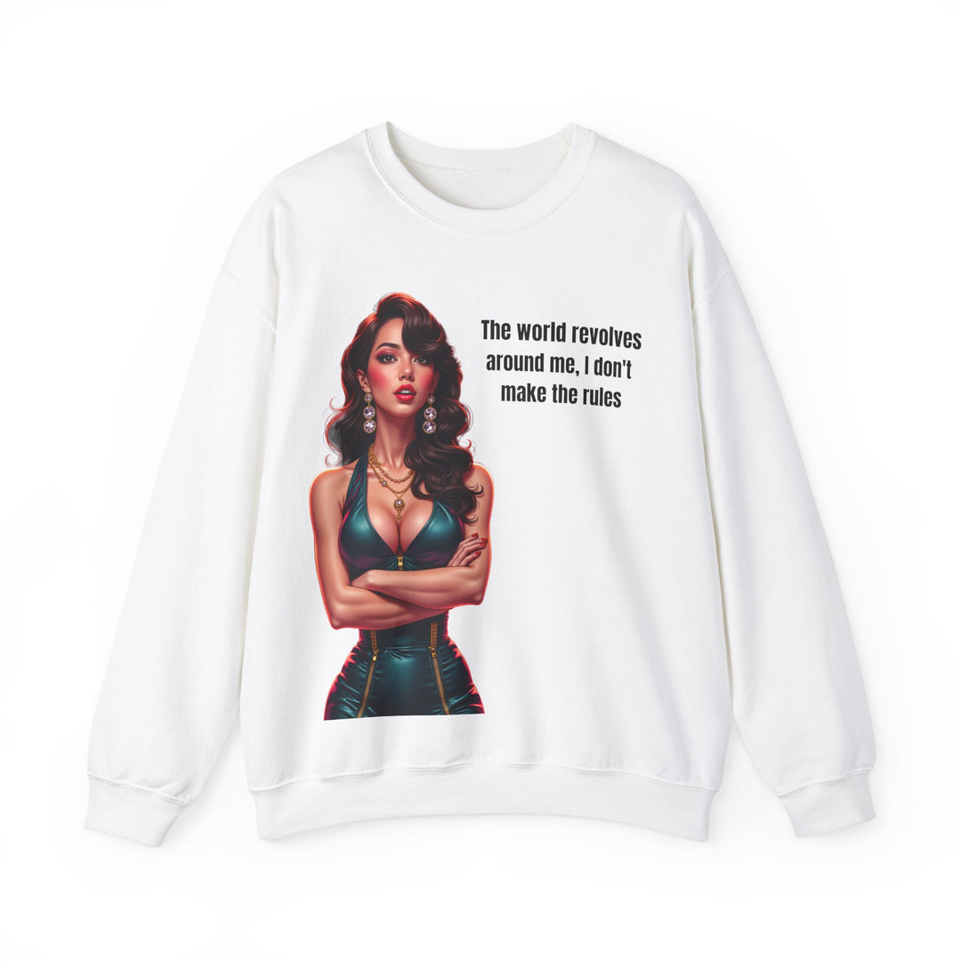 The World Revolves Around Me – Women’s Sweatshirt