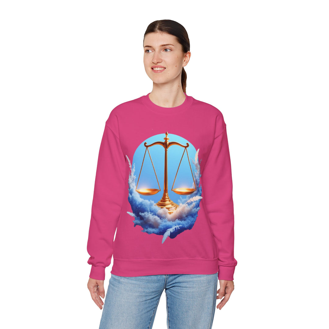 Waage Sternzeichen – Glatter Redner &amp; Gesellschaftsschmetterling Sweatshirt 