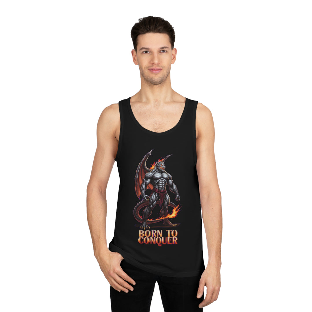 Born to Conquer – Dragon Power Tank Top