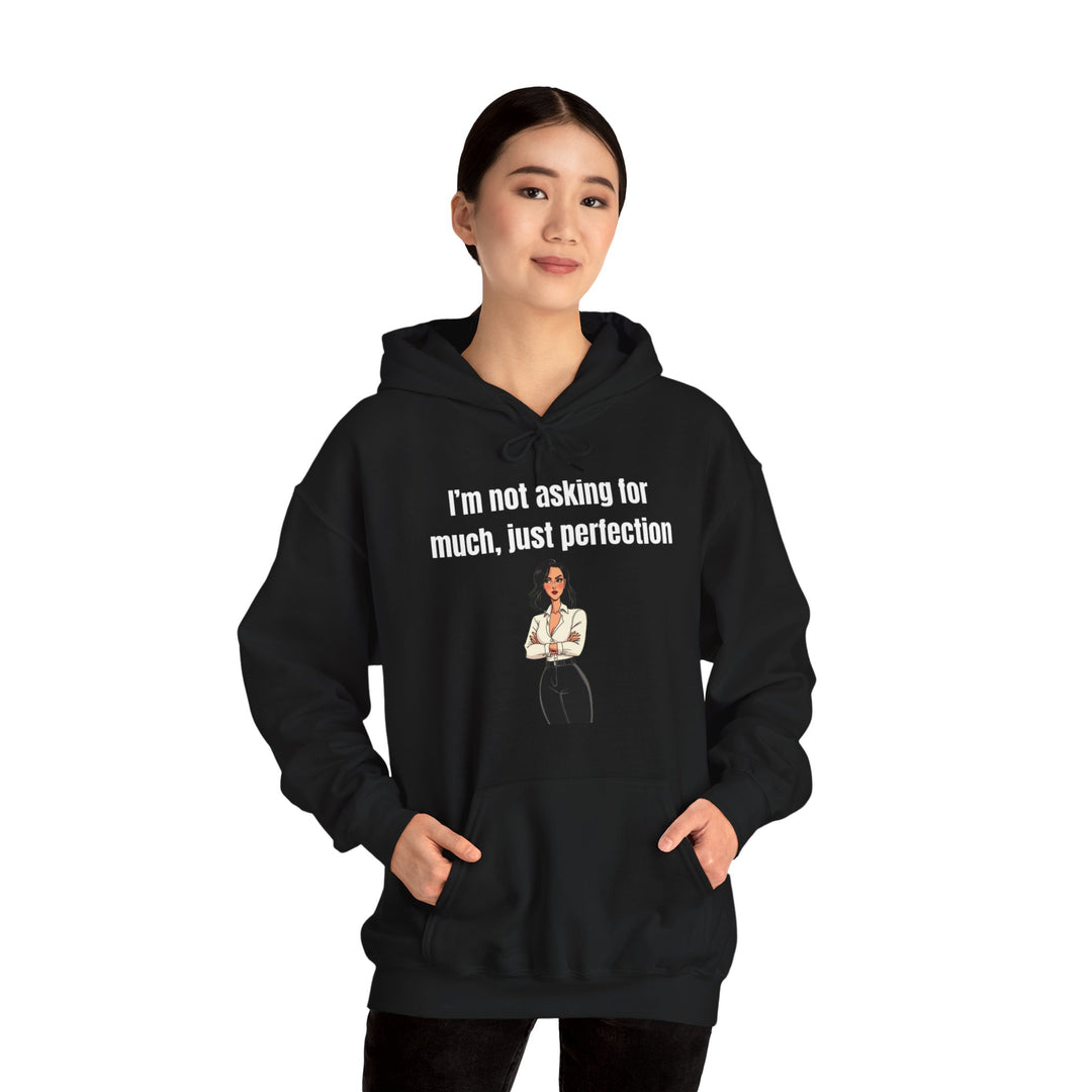 Niet veel vragen – Statement Hoodie